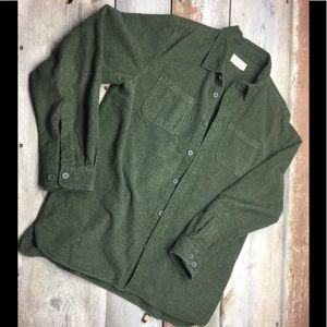 Boston Traders cotton button long sleeve up men’s L